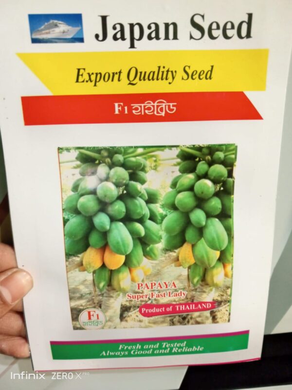 ২ প্যাকেট পেপে বীজ